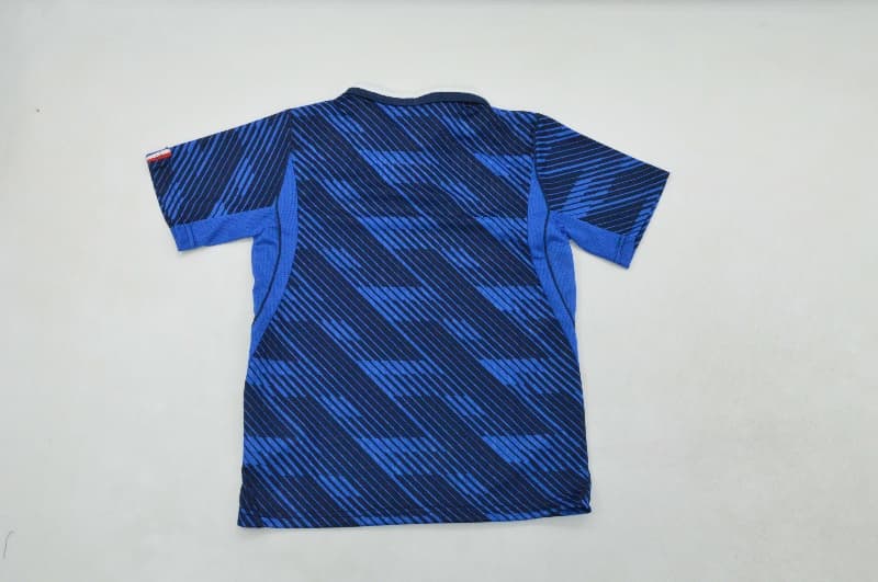 2026 France World Cup Home Kids Soccer Jersey And Shorts (Player)