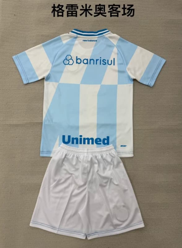 2026 Gremio Away Kids Soccer Jersey And Shorts