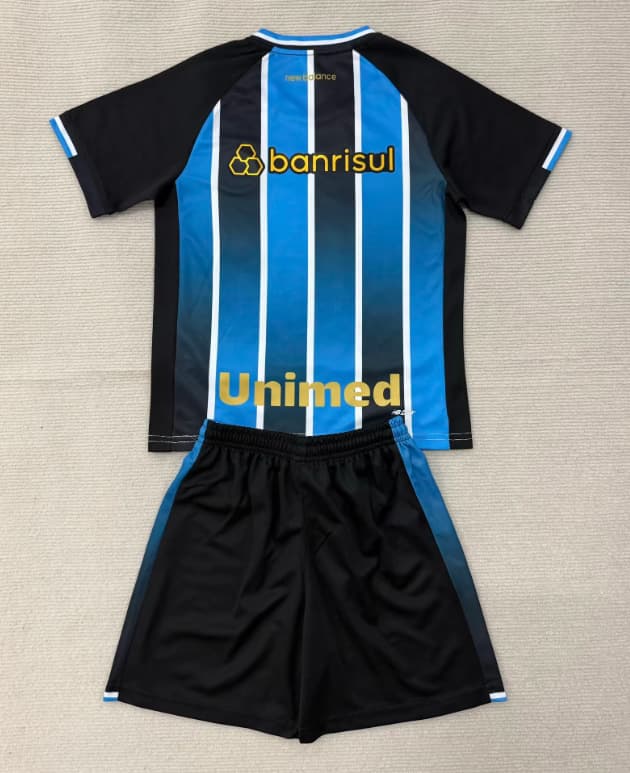 2026 Gremio Home Kids Soccer Jersey And Shorts