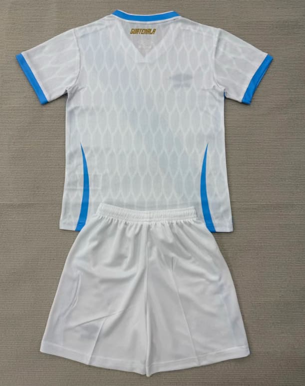 2026 Guatemala Home Kids Soccer Jersey And Shorts