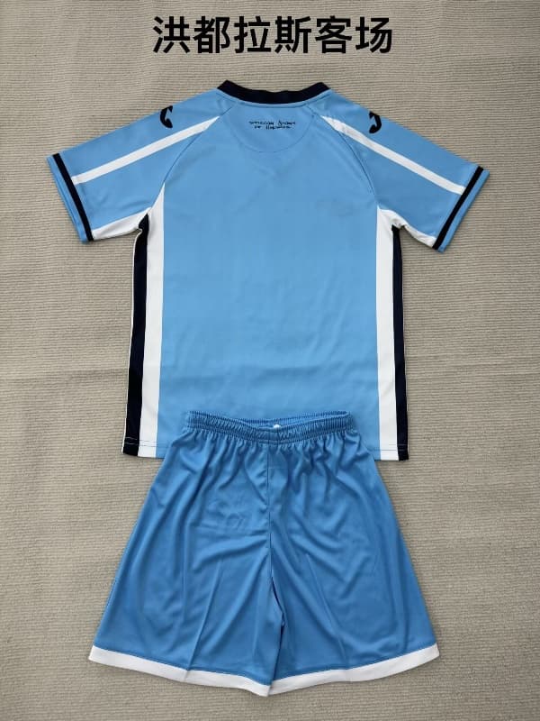 2026 Honduras Away Kids Soccer Jersey And Shorts