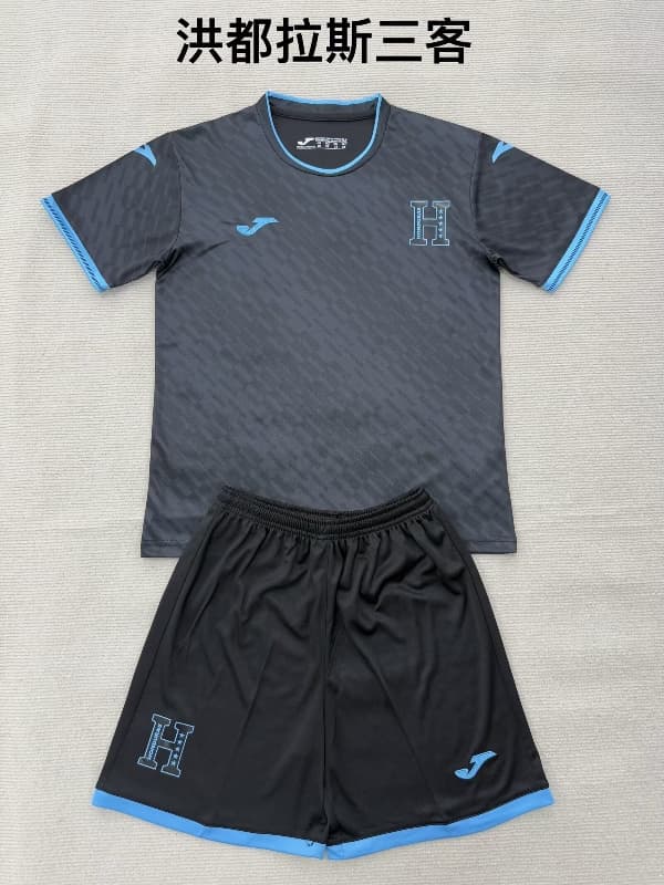 2026 Honduras Third Kids Soccer Jersey And Shorts 2026 Honduras Third Kids Soccer Jersey And Shorts