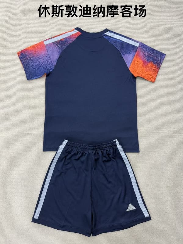 2026 Houston Dynamo Away Kids Soccer Jersey And Shorts