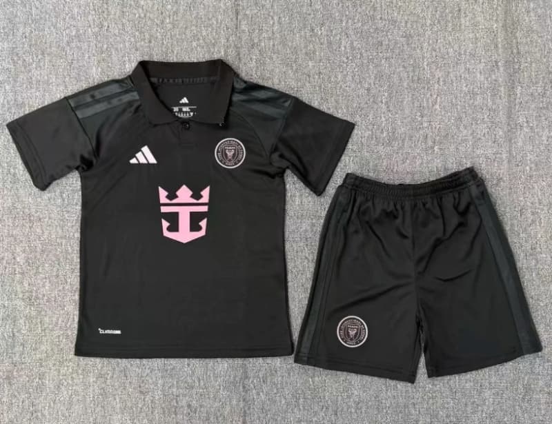 2026 Inter Miami Away Kids Soccer Jersey And Shorts