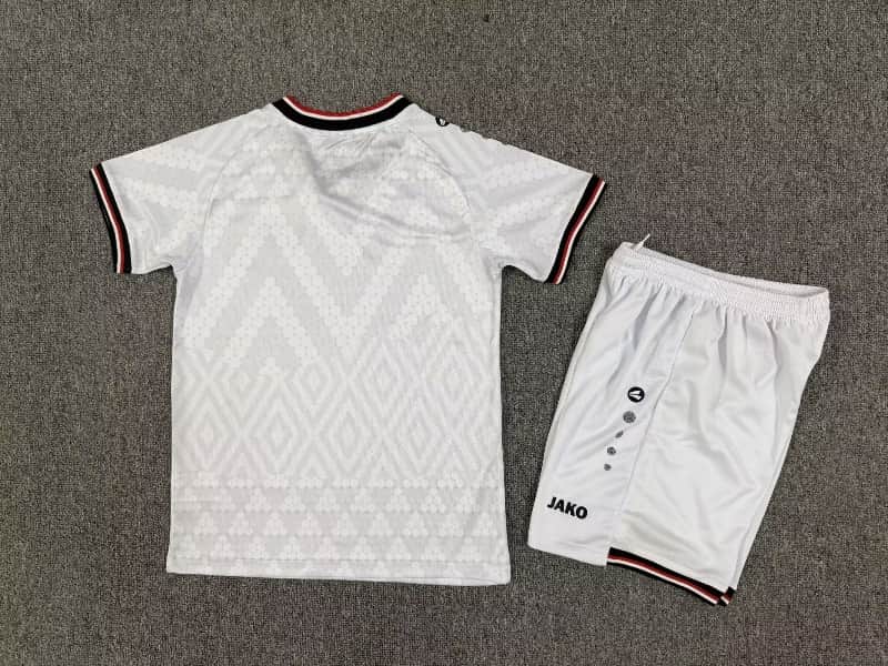 2026 Iraq Home Kids Soccer Jersey And Shorts