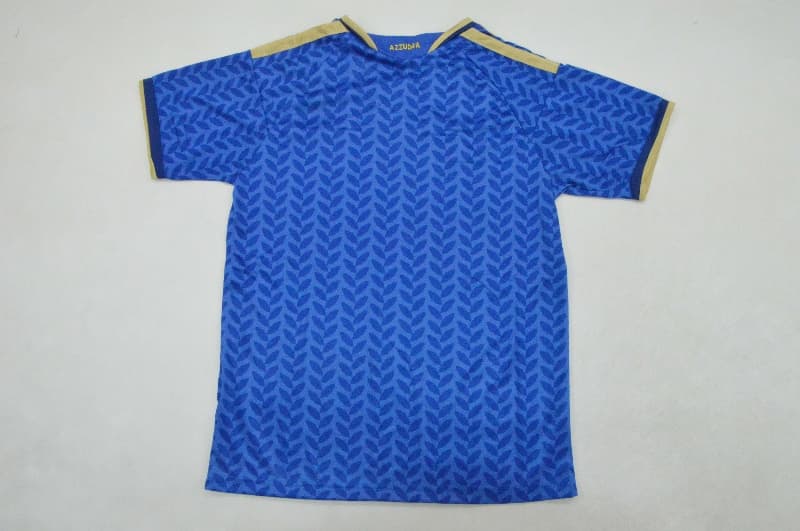 2026 Italy Home Kids Soccer Jersey And Shorts