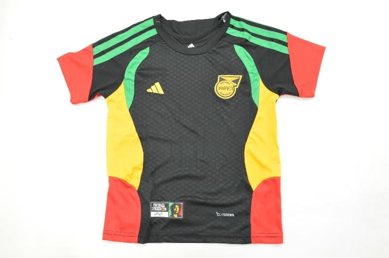 2026 Jamaica Training Kids Soccer Jersey And Shorts