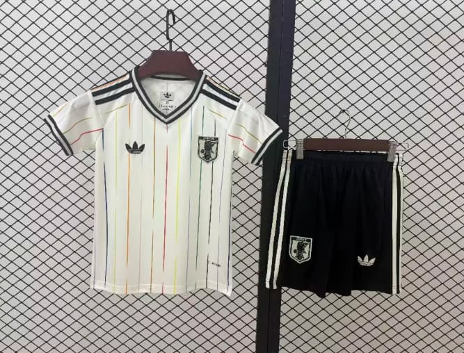 2026 Japan World Cup Away Kids Soccer Jersey And Shorts