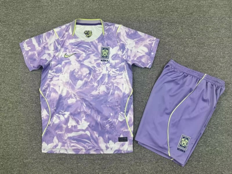 2026 Korea World Cup Away Kids Soccer Jersey And Shorts