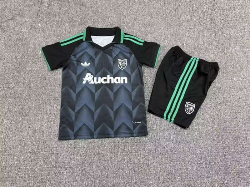 26/27 Lens Away Kids Soccer Jersey And Shorts