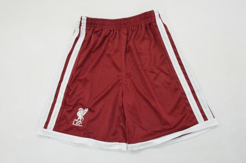 26/27 Liverpool Home Kids Soccer Jersey And Shorts (Leaked)