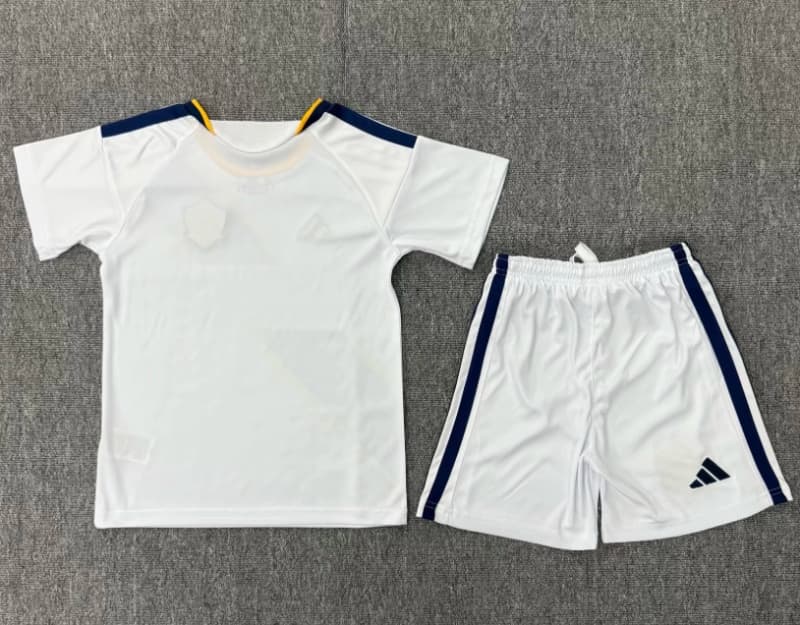 2026 Los Angeles Galaxy Home Kids Soccer Jersey And Shorts