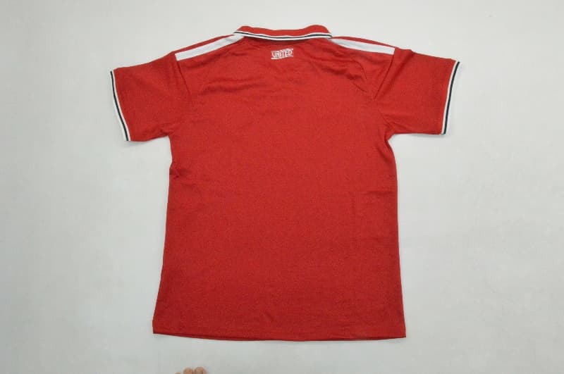 26/27 Manchester United Home Kids Soccer Jersey And Shorts (Leaked)