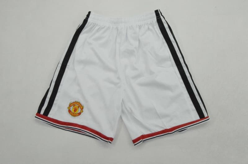 26/27 Manchester United Home Kids Soccer Jersey And Shorts (Leaked)