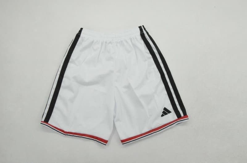 26/27 Manchester United Home Kids Soccer Jersey And Shorts (Leaked)