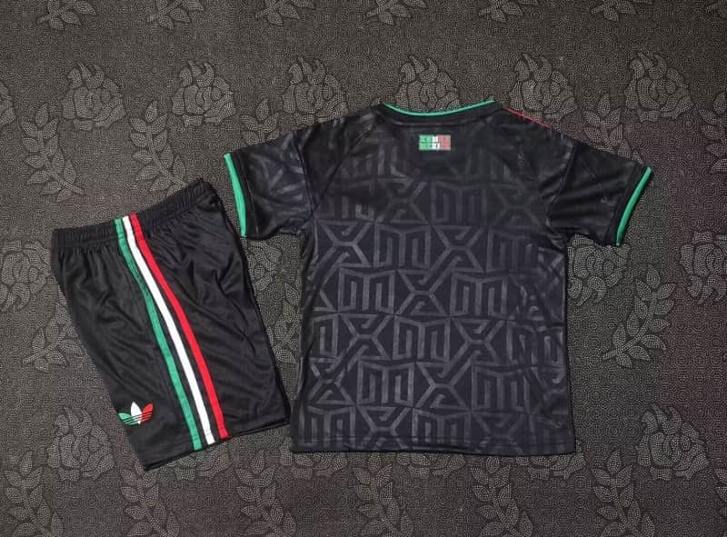 2026 Mexico Third Kids Soccer Jersey And Shorts