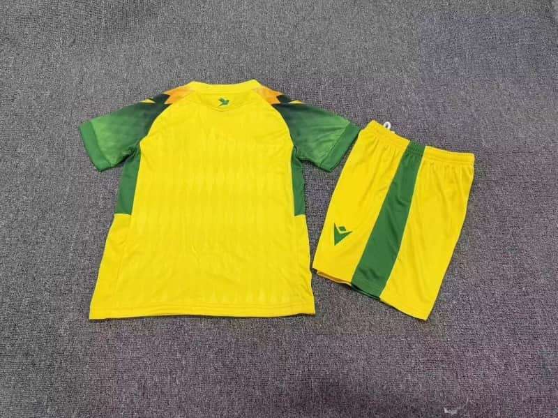 26/27 Nantes FC Home Kids Soccer Jersey And Shorts