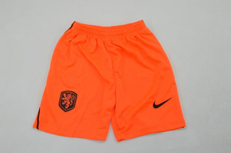 2026 Netherlands World Cup Away Kids Soccer Jersey And Shorts