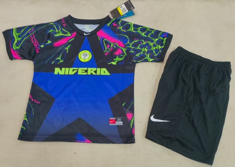 2026 Nigeria Goalkeeper Kids Soccer Jersey And Shorts 2026 Nigeria Goalkeeper Kids Soccer Jersey And Shorts