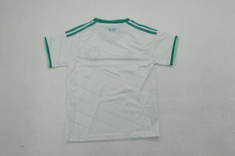 2026 Northern Ireland Away Kids Soccer Jersey And Shorts