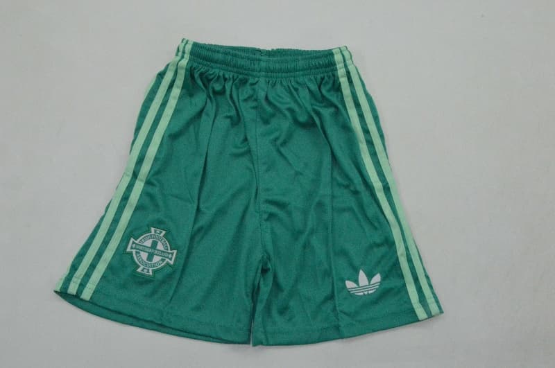 2026 Northern Ireland Away Kids Soccer Jersey And Shorts