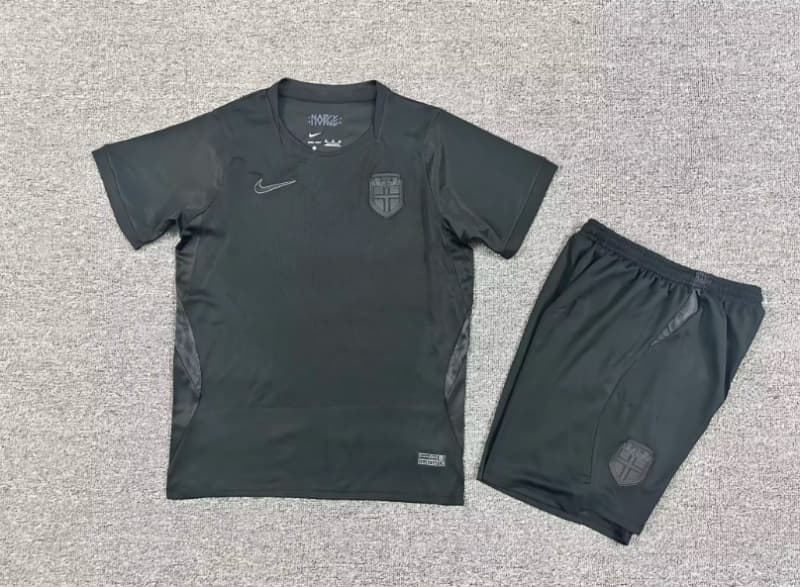2026 Norway World Cup Away Kids Soccer Jersey And Shorts