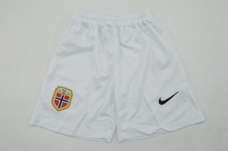 2026 Norway World Cup Home Kids Soccer Jersey And Shorts