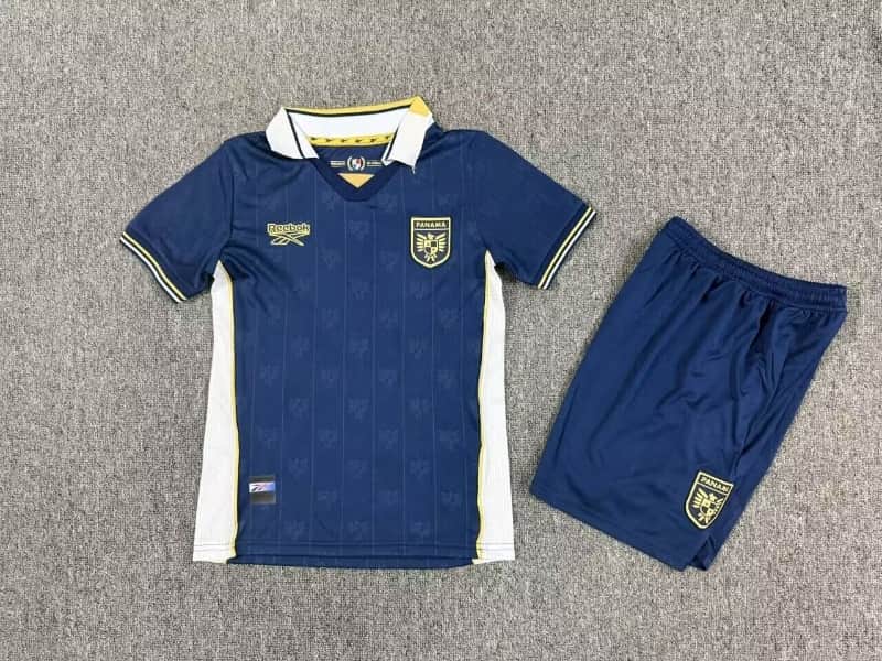 2026 Panama World Cup Third Kids Soccer Jersey And Shorts