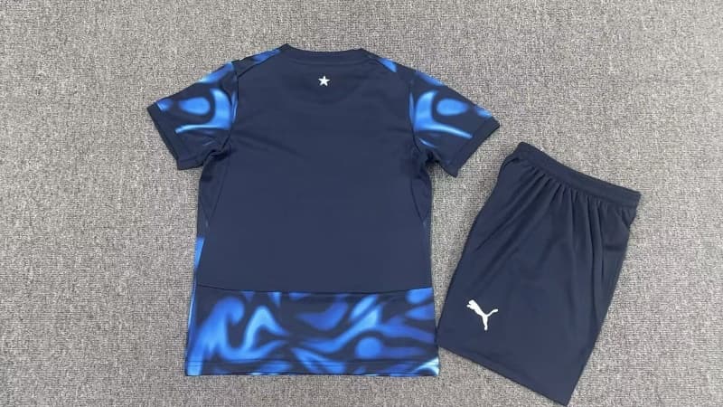 2026 Paraguay Away Kids Soccer Jersey And Shorts