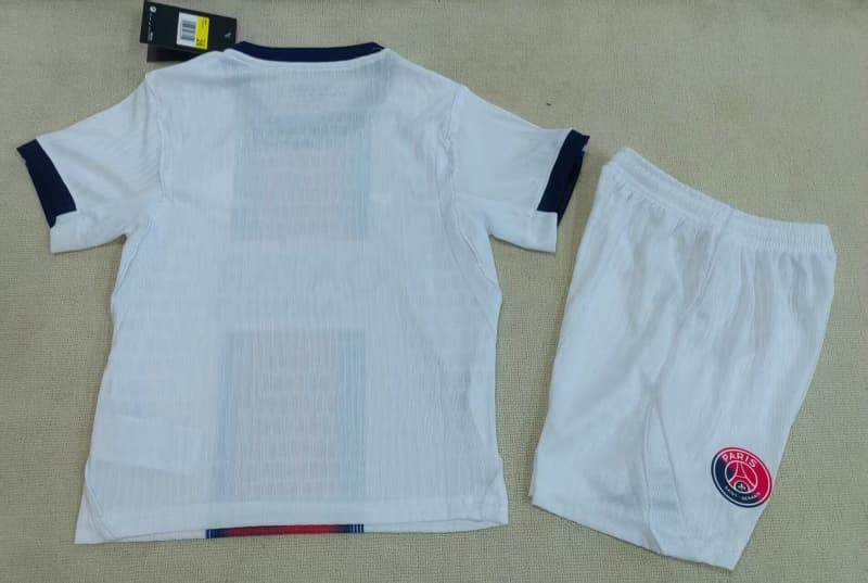 26/27 Paris St Germain Away Kids Soccer Jersey And Shorts (Player) Leaked