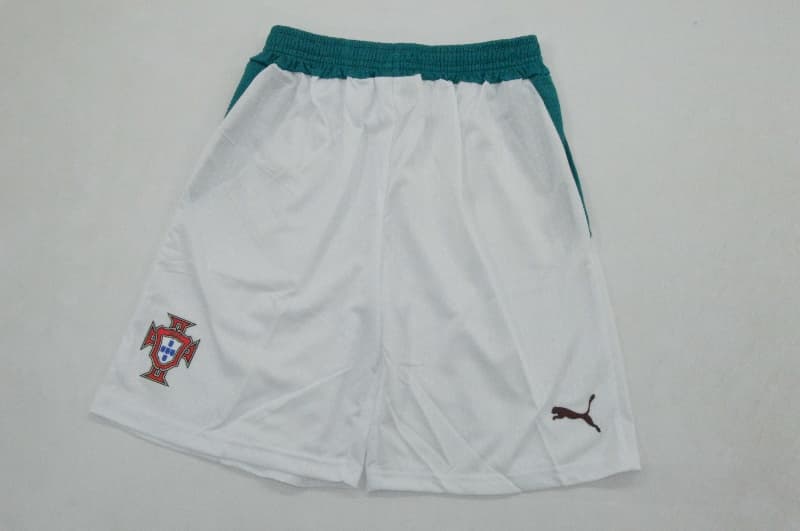 2026 Portugal World Cup Away Kids Soccer Jersey And Shorts (Player)