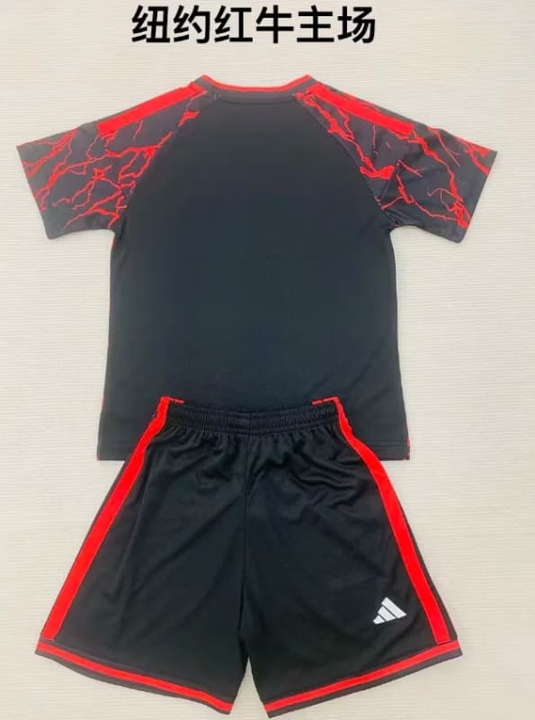 2026 RB New York Home Kids Soccer Jersey And Shorts