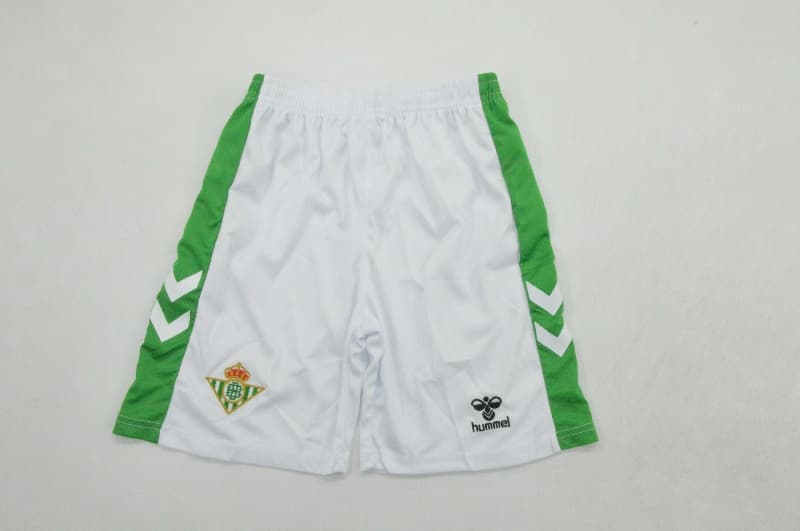 26/27 Real Betis Home Kids Soccer Jersey And Shorts