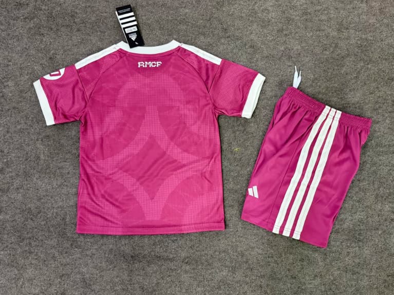 26/27 Real Madrid Third Kids Soccer Jersey And Shorts (Leaked)