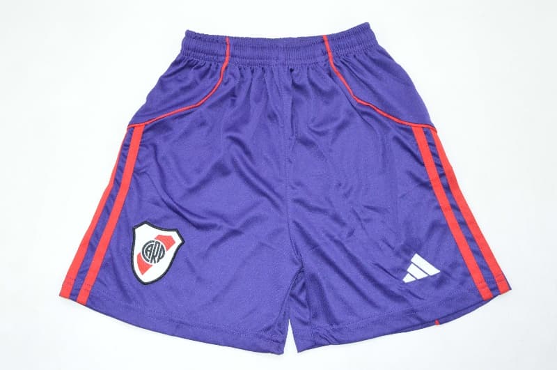 2026 River Plate Third Kids Soccer Jersey And Shorts