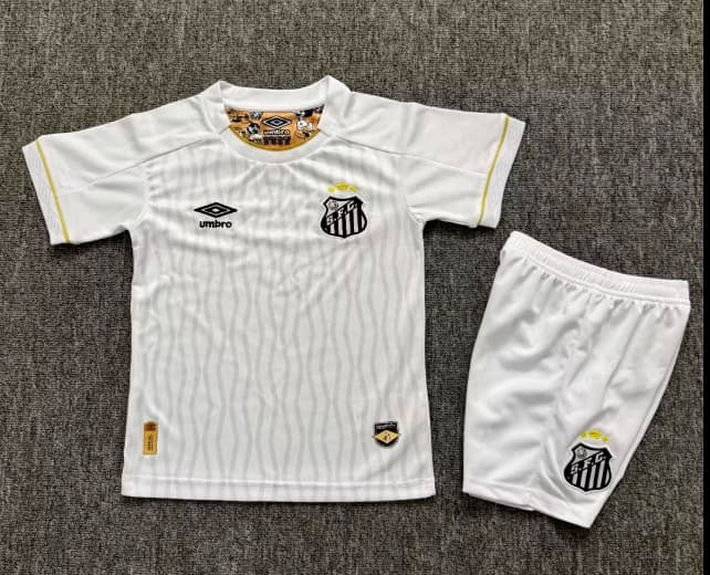 2026 Santos Home Kids Soccer Jersey And Shorts