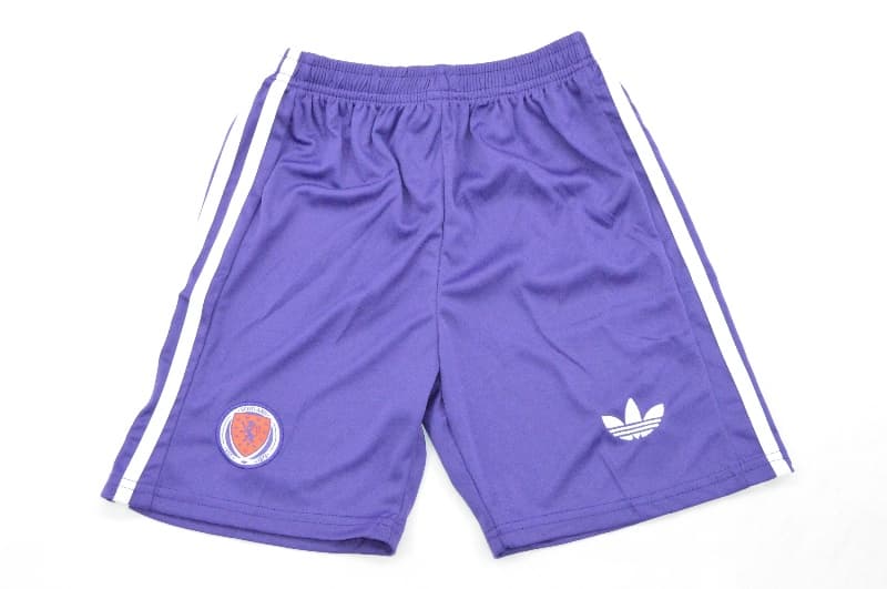 2026 Scotland Away Kids Soccer Jersey And Shorts
