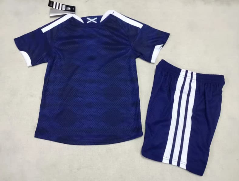 2026 Scotland Home Kids Soccer Jersey And Shorts (Player)