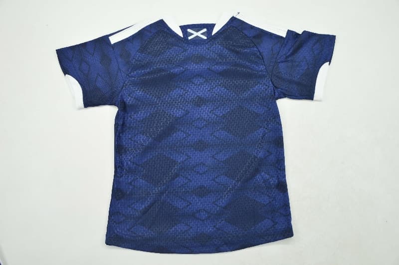 2026 Scotland Home Kids Soccer Jersey And Shorts (Player)