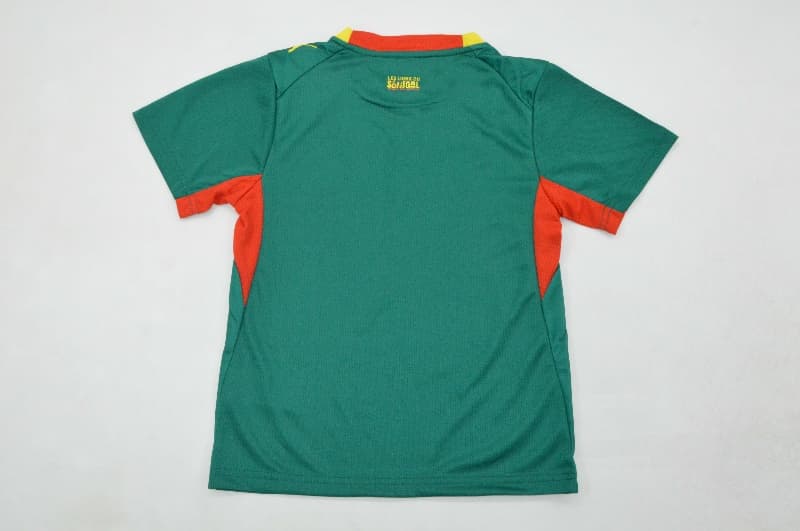 2026 Senegal World Cup Away Kids Soccer Jersey And Shorts