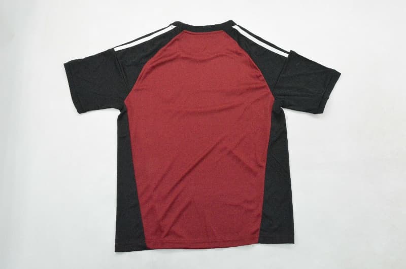 2026 Spain Goalkeeper Red Kids Soccer Jersey And Shorts