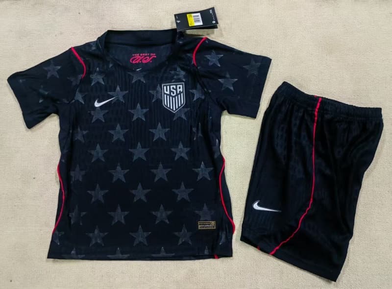 2026 USA World Cup Away Kids Soccer Jersey And Shorts (Player) 2026 USA World Cup Away Kids Soccer Jersey And Shorts (Player)