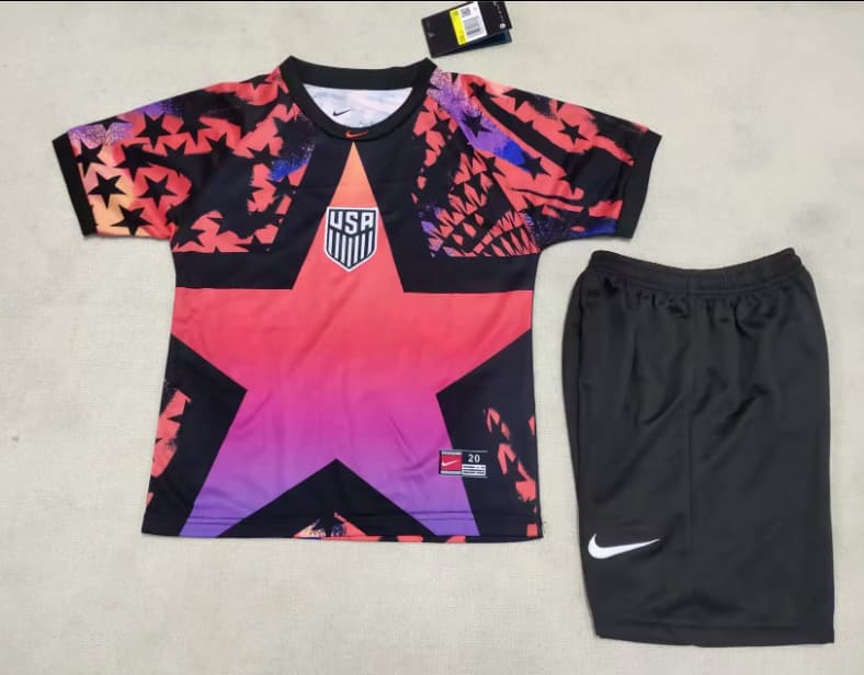 2026 USA Goalkeeper Kids Soccer Jersey And Shorts