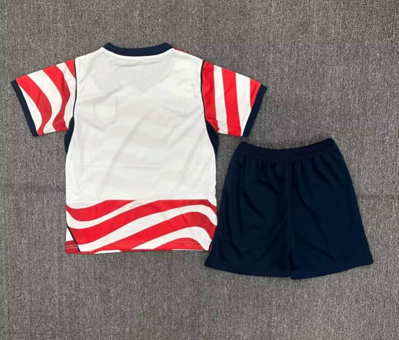 2026 USA Home Kids Soccer Jersey And Shorts
