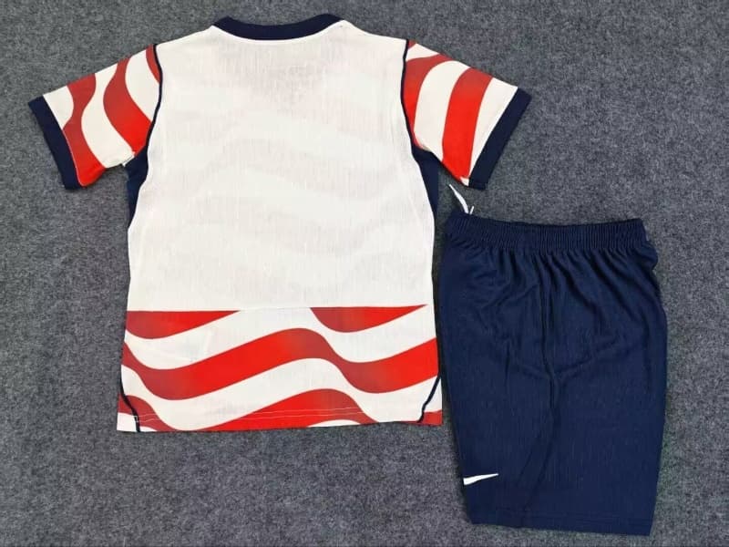 2026 USA World Cup Home Kids Soccer Jersey And Shorts (Player)