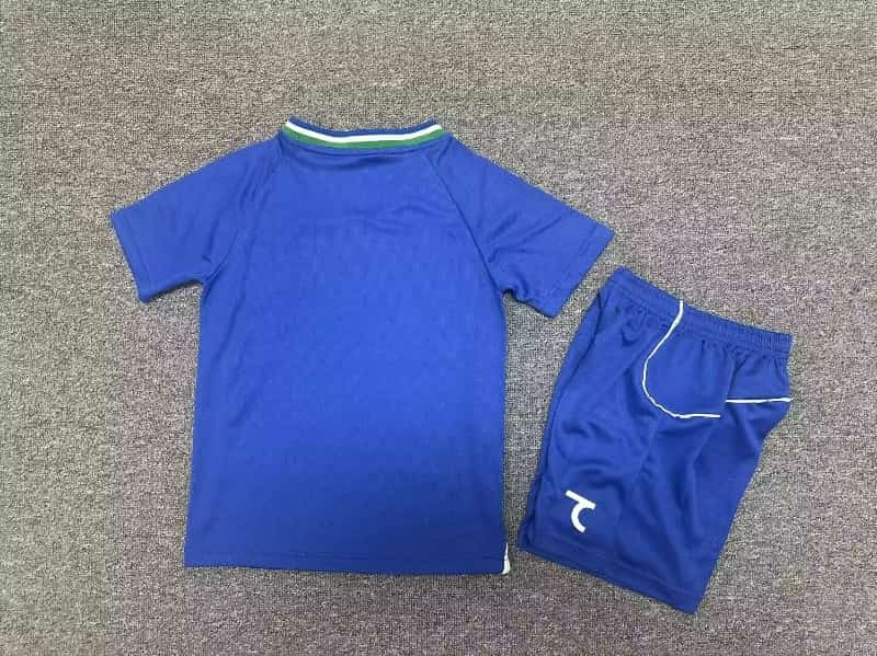 2026 Uzbekistan Home Kids Soccer Jersey And Shorts