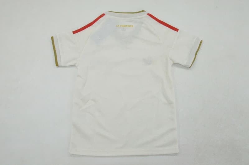2026 Venezuela Away Kids Soccer Jersey And Shorts