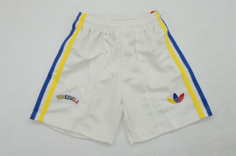 2026 Venezuela Away Kids Soccer Jersey And Shorts