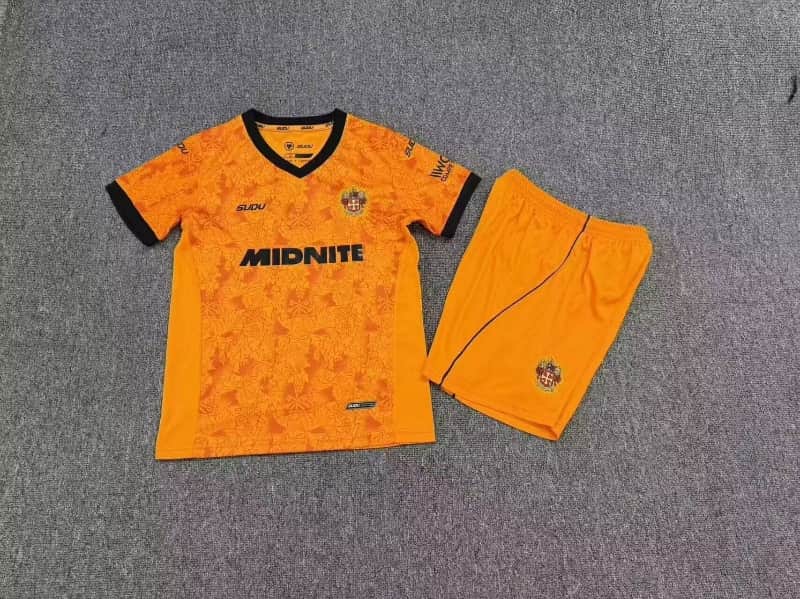 26/27 Wolves Home Kids Soccer Jersey And Shorts