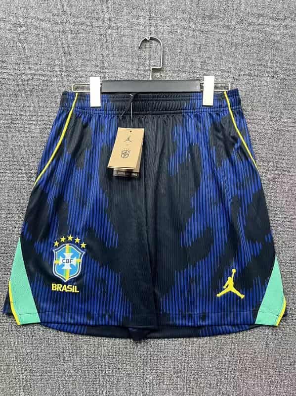 Thailand Quality(AAA) 2026 Brazil Away Soccer Shorts